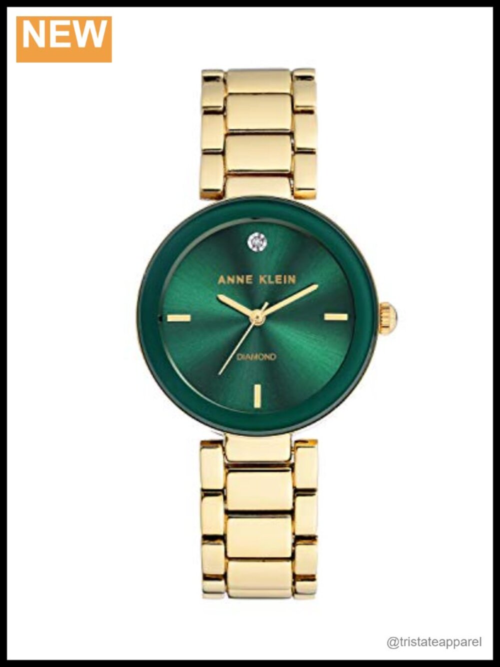 Anne Klein Genuine Diamond Dial Bracelet Watch